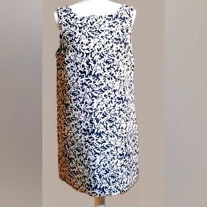 Joe Fresh Blue & Beige dress in a size Large.